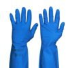 Guante reutilizable nitrilo azul