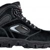 Bota seguridad piel serraje y tejido transpirable NEW EGEO S1P SRC