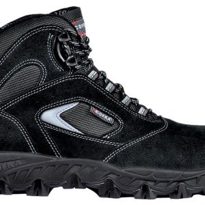Bota seguridad piel serraje y tejido transpirable NEW EGEO S1P SRC