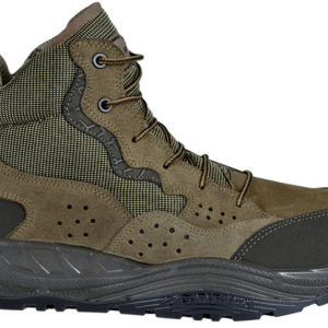 Zapato de seguridad con piel serraje perforada y tejido transpirable WATSU S1P SRC