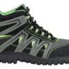 Bota seguridad piel serraje y tejido transpirable mod. LASER GREY S1P SRC