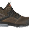 Bota seguridad piel nubuck hidrófuga metal free GOYA BROWN S3 SRC
