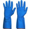Guante reutilizable nitrilo azul