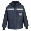 Parka azul marino para cámaras frigoríficas