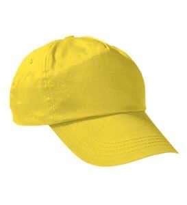 Gorra algodón 5 paneles ajuste velcro