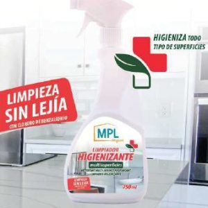 Limpiador Higienizante Multisuperficies  (sin lejía)