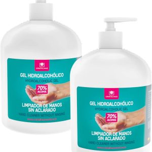 Botella gel hidroalcohólico 500 ml.