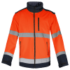 Chaqueta softshell mangas desmontables A/V WR835 naranja/marino