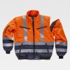 Cazadora piloto acolchada impermeable m/desmontables alta visibilidad