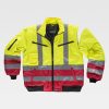 Cazadora piloto acolchada impermeable m/desmontables alta visibilidad