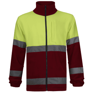 Forro polar alta visibilidad AMARILLO/ROJO