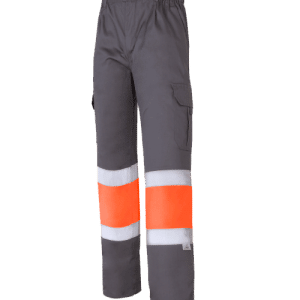 Pantalón forrado multibolsillos alta visibilidad