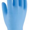 Guante desechable nitrilo empolvado (Caja 100 unidades)