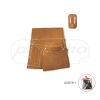 Cartera en serraje de 1ª calidad, 2 bolsillos + portamarillo