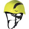 Casco de obra ABS ventilado tipo montaña Mod. GRANITE WIND con barbuquejo
