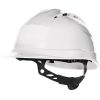 Casco blanco QUARTZ protector cabeza ajuste ruedecilla